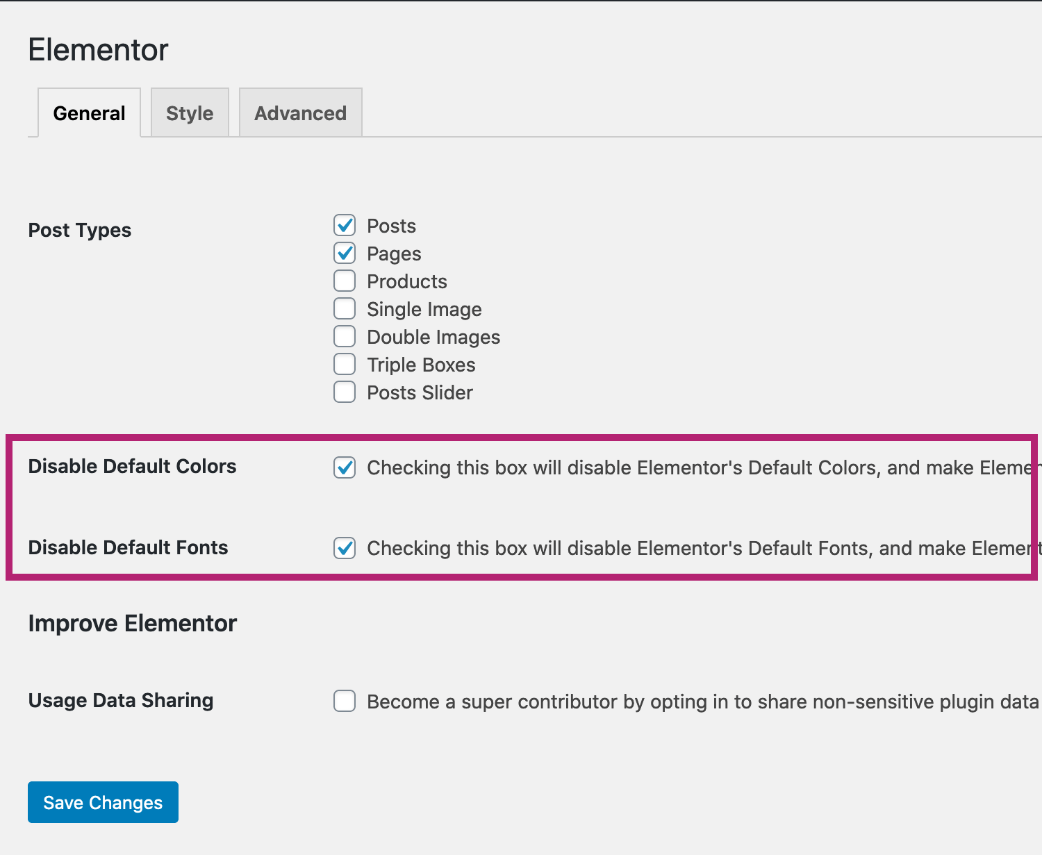 Josephine Theme Documentation