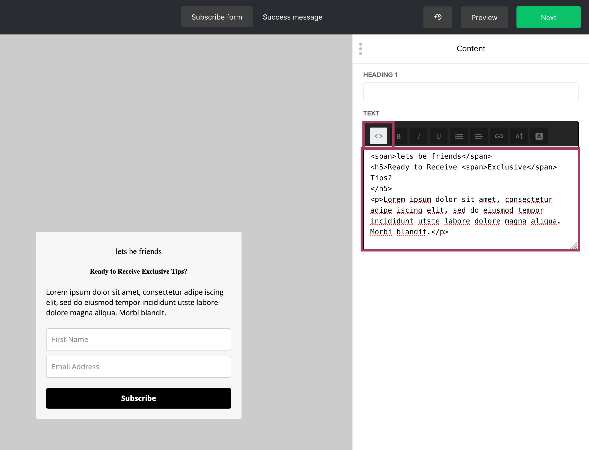 Josephine Theme Documentation