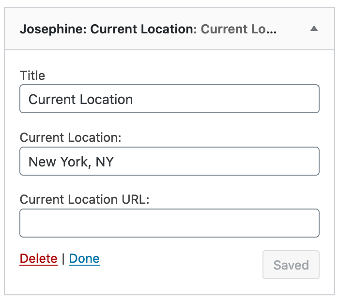 Josephine Theme Documentation